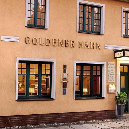 Gasthof Goldener Hahn Finsterwalde Buitenkant foto