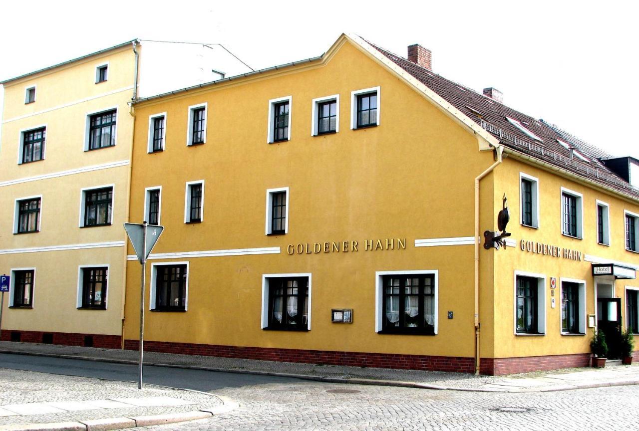 Gasthof Goldener Hahn Finsterwalde Buitenkant foto